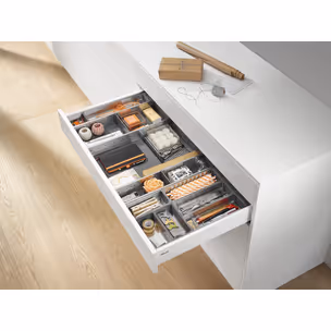 Pojemnik ORGA-LINE - inox / 88x264 mm