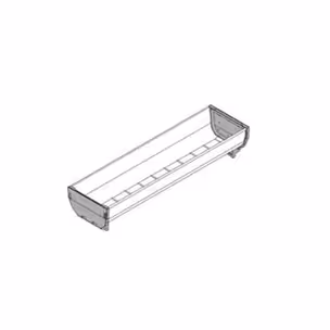 Pojemnik ORGA-LINE - inox / 88x352 mm