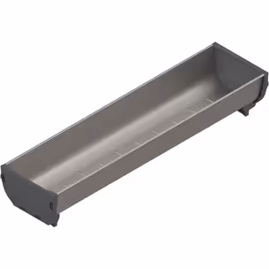 Pojemnik ORGA-LINE - inox / 88x352 mm