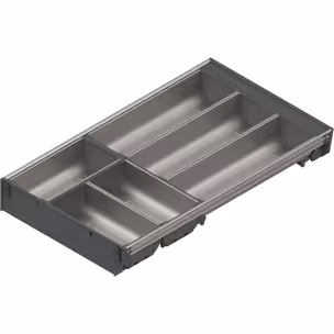 Wkład na sztućce ORGA-LINE do Tandembox - inox / 28x50 cm