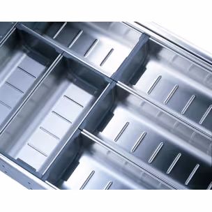 Wkład uniwersalny ORGA-LINE do Tandembox - inox / 80x50 cm 