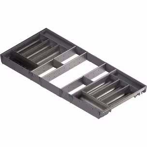 Wkład na sztućce ORGA-LINE do Tandembox - inox / 100x45 cm 
