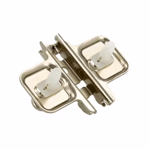 Prowadnik krzyżakowy do zawiasu CLIP - nikiel / dyst. 0 mm / wys. 8.5 mm / regul. wysokości / Expando