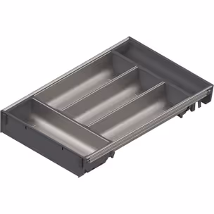 Wkład na sztućce ORGA-LINE do Tandembox - inox / 28x45 cm