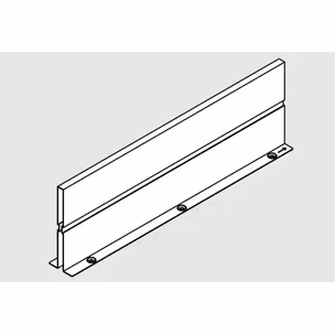 Ścianka działowa ORGA-LINE do Tandembox Antaro - biały / dł. 50 cm