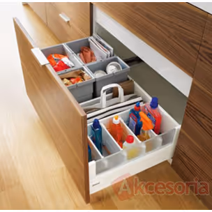 Ścianka Działowa Z46L Do Tandembox dł.50cm Czarna