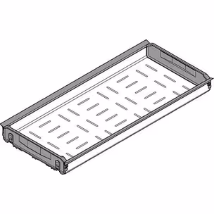 Wanienka na butelki ORGA-LINE do Tandembox - inox / 30x50 cm