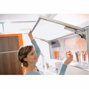 Zestaw mocowania frontu AVENTOS HK-S / fronty aluminiowe wąskie