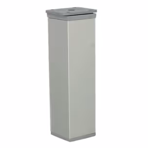 Stopka 40x40 regulowana (CK40.ZP) H150mm. aluminium/tworzywo sztuczne C-0