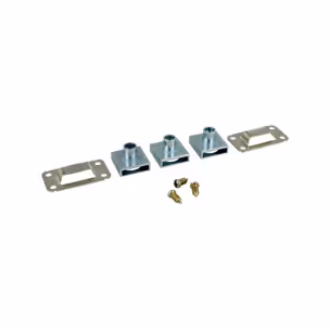Zamek centralny przedni Siso - niklowany / L-800 / fi 19 mm / zaczep 13 mm