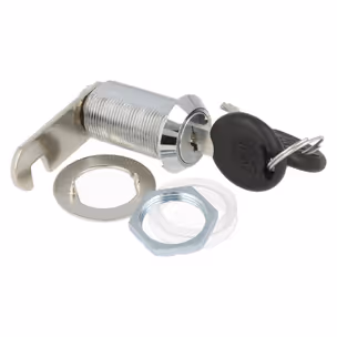 Zamek ryglowy uniwersalny Siso X-1930 - chrom / fi 19 mm
