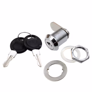 Zamek ryglowy uniwersalny Siso X-1920 - chrom / fi 19 mm