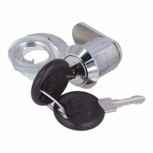 Zamek ryglowy uniwersalny Siso X-1920 - chrom / fi 19 mm