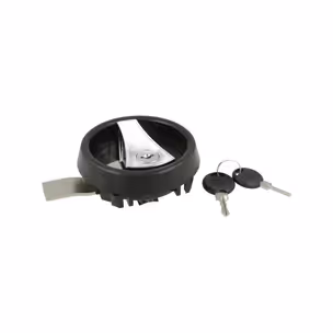 Zamek do drzwi metalowych Siso X-8813 - czarny