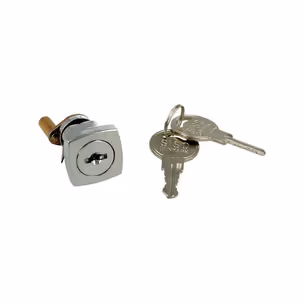 Zamek do drzwi metalowych Siso X-44/D - chrom