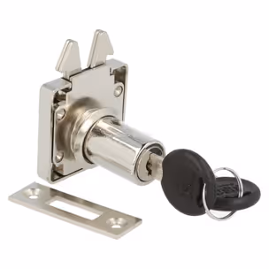 Zamek żaluzjowy Siso X-855 - niklowany / fi 19 mm