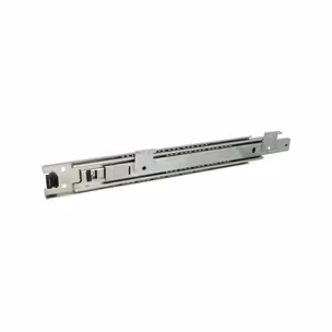 Prowadnica kulkowa DZ3301-60 z kątownikiem / dł. 55 cm / 60 kg / wysuw ponad 100%