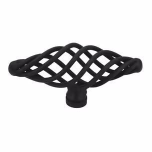Gałka CAGE 1268 - czarny mat / 74 mm
