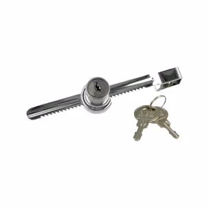 Zamek do szklanych drzwi przesuwnych Siso X-750 - chrom / L-135 / fi 19 mm