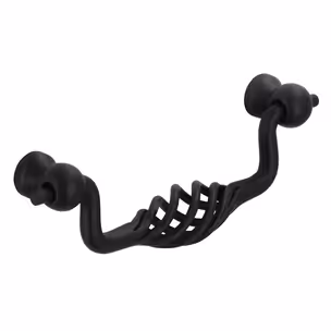 Uchwyt CAGE 1267-115 - czarny mat / rozstaw 96 mm