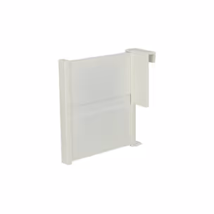 Przegródka ORGA-LINE do listwy Z40L - jedwabiście biały / 10x11 cm