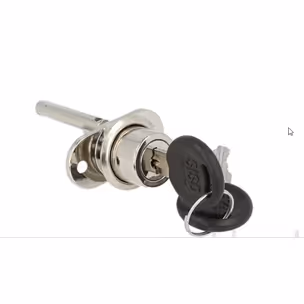 Zamek centralny przedni Siso 1018 - niklowany / fi 19 mm