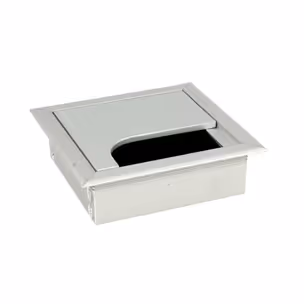 Mały przepust aluminiowy Siso RUMBA - anoda / 80x80 mm