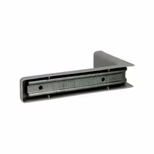 Wspornik półki  L180 metal/tworzywo srebrny 2 sztuki