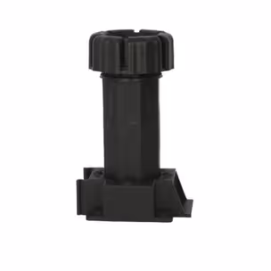 Nóżka z regulacją Wurth A1683360 - czarny / udźwig 250 kg / wys. 10 cm
