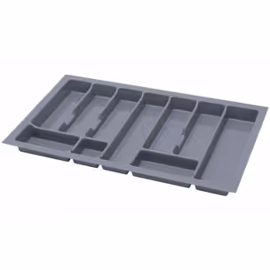 Wkład szufladowy UNI 80 730X430 1,6 MM tworzywo sztuczne metalik