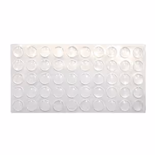 Odbojnik samoprzylepny Blum 993.710 - przezroczysty / fi 8 mm / 50 szt.