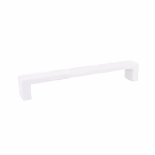 Uchwyt aluminiowy UA59 - biały połysk / rozstaw 160 mm