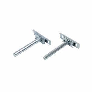 Metalowy łącznik typu D do półek Wurth A0683355 / dł. 112 mm
