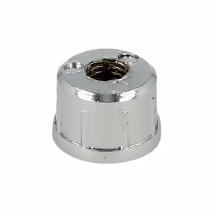 Stopka do rury fi25 z gwintem M10 (305) znal chrom
