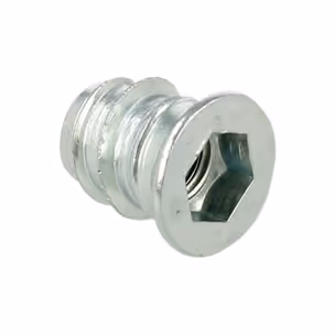 Mufa koł. M Siso - ocynk / M6x12 mm / fi 8 mm / 100 szt.