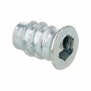 Mufa koł. M Siso - ocynk / M6x15 mm / fi 8 mm / 100 szt.