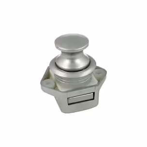 Zamek wciskany Siso CARAVAN - efekt aluminium