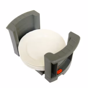 Uchwyt na talerze regulowany K805B - szary / 150-310 mm