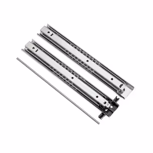 Prowadnice DZ5343+DZ5344 z blokadą / dł. 40 cm / 85 kg / wysuw 100%