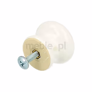 Gałka SP7 - biała porcelana / fi 32 mm