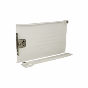 Szuflada frontowa Metal Box 25 cm / 15 cm - biały / częściowy wysuw