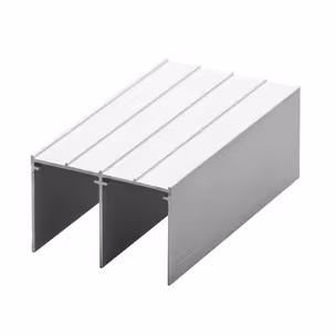 Tor górny MEDIUM 56/II do drzwi przesuwnych - jasny brąz / dł. 405 cm