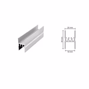Łącznik H-35/18 Srebrny dł.300 cm