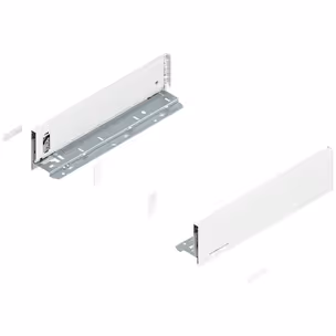 Boki LEGRABOX / wys. M=90.5 mm / dł. 35 cm / biały