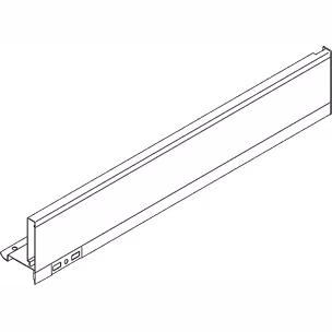 Boki LEGRABOX / wys. M=90.5 mm / dł. 60 cm / biały