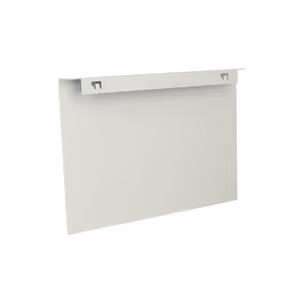 Adapter do montażu drewnianej ścianki tylnej AMBIA-LINE do Legrabox i Merivobox - biały / wys. C, E / szer. 21.8 cm