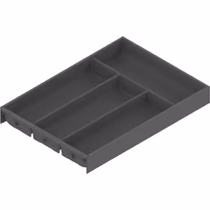 Wkład na sztućce AMBIA-LINE do Legrabox i Merivobox - antracyt / 30x45 cm