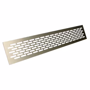 Kratka wentylacyjna (FE) 80 N aluminium INOX