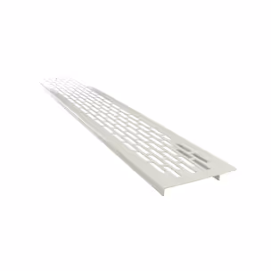 Kratka wentylacyjna 80 N aluminium lakier biały
