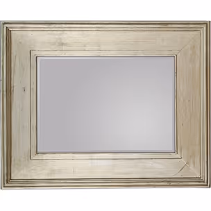 Lustro wiszące 1-2231 80x100 - przecierany srebrny
